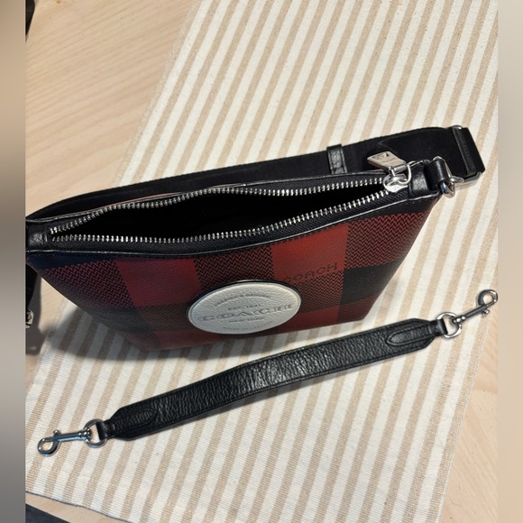 Coach buffalo plaid Crossbody Bag - Picture 3 of 4